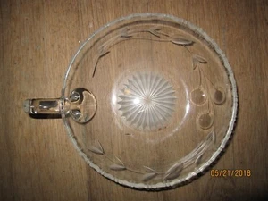 Pañal cristal grabado transparente b14 - Imagen 1 de 4