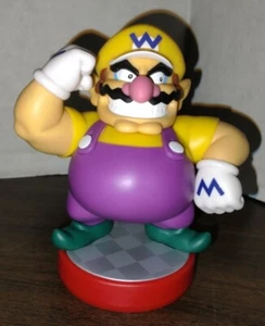 Nintendo Amiibo Super Mario Bros. Series Wario Figure Red Base Open Box L@@K - Picture 1 of 5