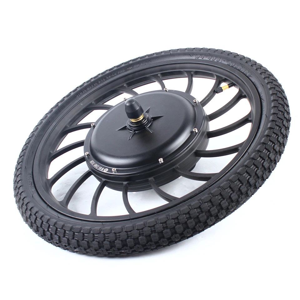 20 inch Hub Motor Ebike Front Wheel Electric Bicycle Motor Conversion Kit 48 V - Image 1 of 4