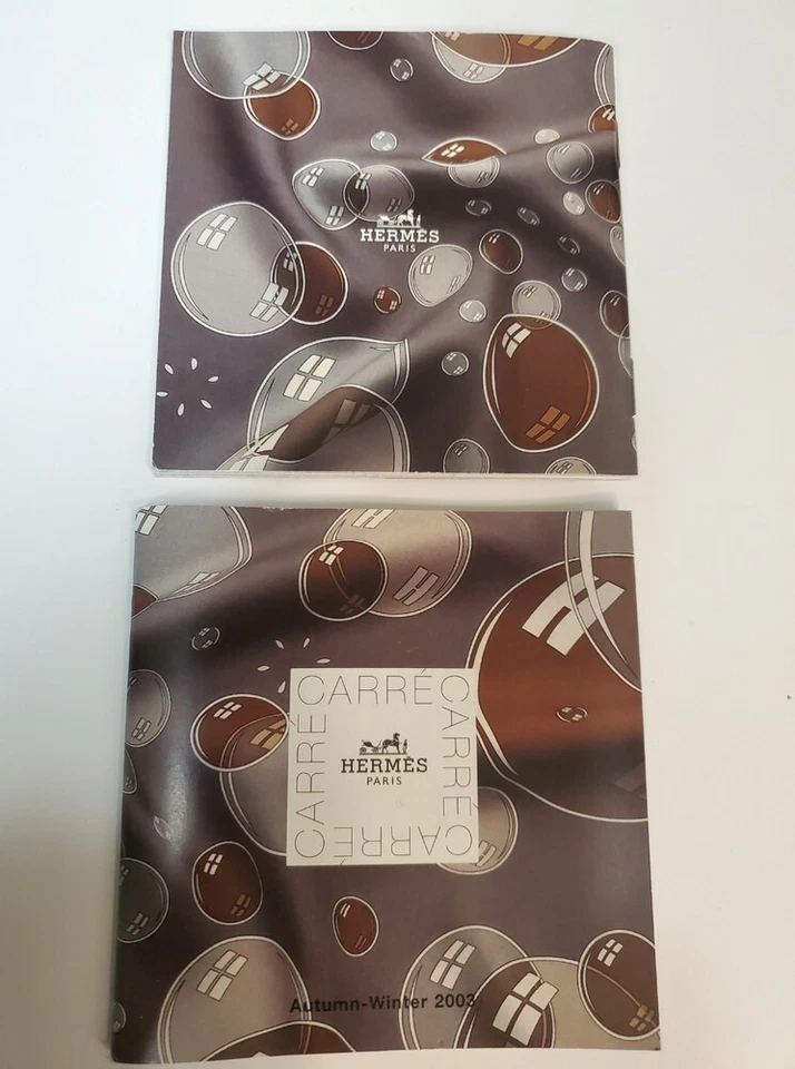  Le Carre Hermes Fall Winter 2003 Scarf Catalog Excellent New Old Stock - Image 1 of 1