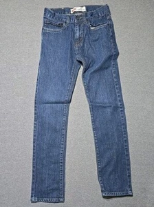 Levis 510 Dark Wash Super Skinny Jeans Youth 16 Reg 28x28 - Picture 1 of 10