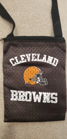 Cleveland Browns Gameday Pouch Purse Carry all Officially Licensed Product NFL Cover