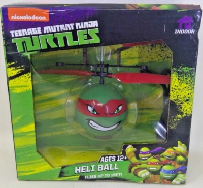 Teenage Mutant Ninja Turtles TMNT Heli Ball Nickelodeon Raphael Helicopter Red - Image 1 of 4