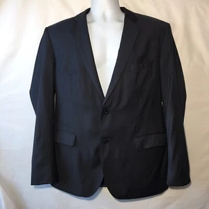 BOSS Hugo Boss Guabello One Thirty Super 130’s The Jam Blue Men Sport Coat 44S - Picture 1 of 9