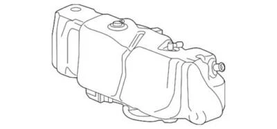 Tanque de líquido de reducción de emisiones base Chevrolet GMC 2017-2019 genuino GM 84630270 Foto 1 de 2