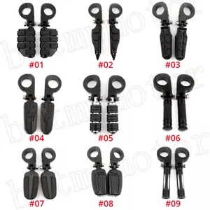 1-1/2" 1.5 inch Crash Bar Engine Guard Highway Foot Pegs For Harley Davidson - Picture 1 of 33