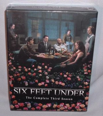 DVD SIX FEET UNDER SEASON THREE (3) COMPLETE 5 Disc BOX SET NEW MINT SEALED - Image 1 of 2