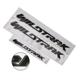 Set Black Side Rear Sticker Decal For Ford Ranger Wildtrak 4x4 2018 2020 - Imagen 1 de 8