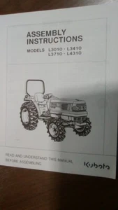 Trattore Kubota L3010 | L3410 | L3710 | L4310 Istruzioni di montaggio - Foto 1 di 3