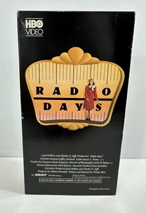 Radio Days (VHS, 1987) HBO Video - Orion Release - Mia Farrow - Woody Allen - Foto 1 di 6