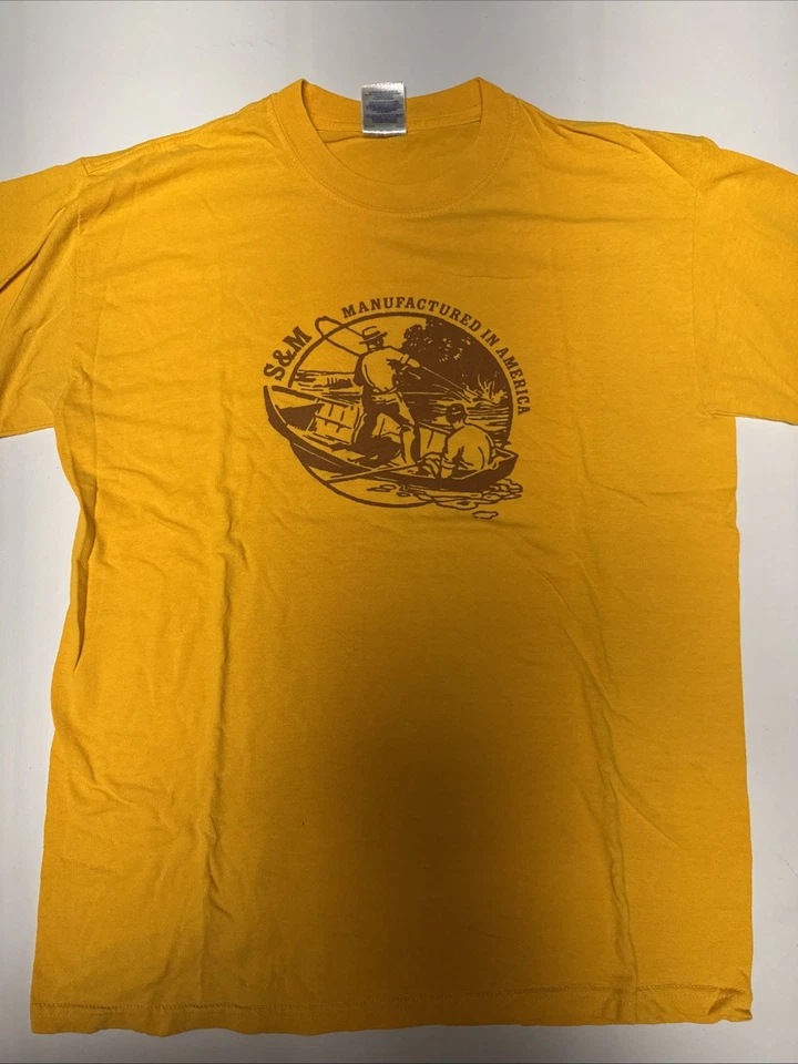 S&M Bicicletas BMX Camiseta Ropa Años 90 Media Escuela Carreras Bicicleta De Colección Foto 1 de 4