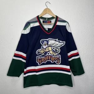 Grand Rapid Griffins Hamilton Small Jersey 100% Polyester Made In Canada Mens - Picture 1 of 4