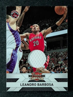 2010-11 Panini Threads LEANDRO BARBOSA 118/399 Patch Toronto Raptors #81 - Image 1 of 3