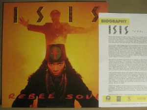 ISIS REBEL SOUL LP ORIG '90 4TH & BROADWAY 444 030-1 X-CLAN W/ PRESS KIT MINT- - Picture 1 of 8