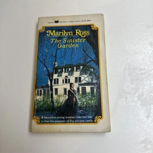 The Sinister Garden by Marilyn Ross, 1972 gothic romance  1st Print - Imagen 1 de 14