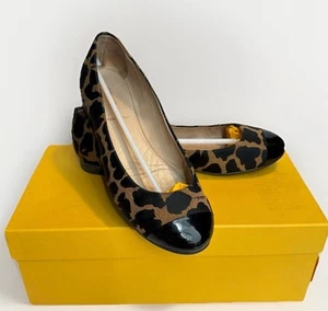 Fendi Cap Toe Ballerinas braun/schwarz im Originalkarton Größe 36 US Größe 6 - Bild 1 von 15