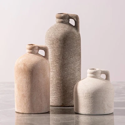 Керамическая ваза домашний настольный декор - цветок ваза набор из 3 гостиной кухни декор... - Изображение 1 из 4