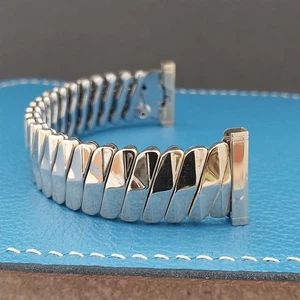 Kurzes 10k Gold Filled 50er Jahre Bellavance Erweiterung Vintage Uhrenarmband nos - Bild 1 von 8