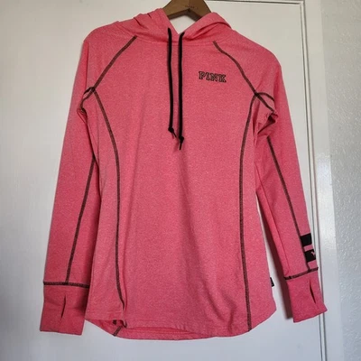 Sudadera con Capucha Pink By Victoria’s Secret Pullover para Correr Para Mujer Talla Pequeña Foto 1 de 4