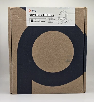 Poly Voyager Focus 2 UC Stereo Bluetooth Headset (Microsoft Teams Certified) - Image 1 of 4
