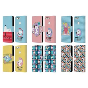OFFICIAL PEANUTS SNOOPY DECO DREAMS LEATHER BOOK WALLET CASE FOR GOOGLE PHONES - Picture 1 of 12