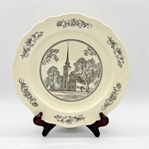 Wedgwood "The Congregational Church" Sammelteller 10" - Bild 1 von 5