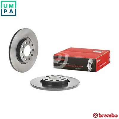 2x BRAKE DISC 08.N282.11 FOR JEEP CHEROKEE/SUV/HATCH/MEDIO EBT/EBS 2.0L 4cyl - Image 1 of 4