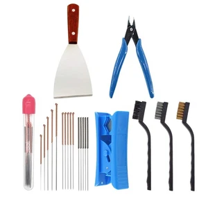 3D Drucker Teile Zubehör 3d Drucker Rohr Cutter 3d Drucker Reinigung Kit - Afbeelding 1 van 12