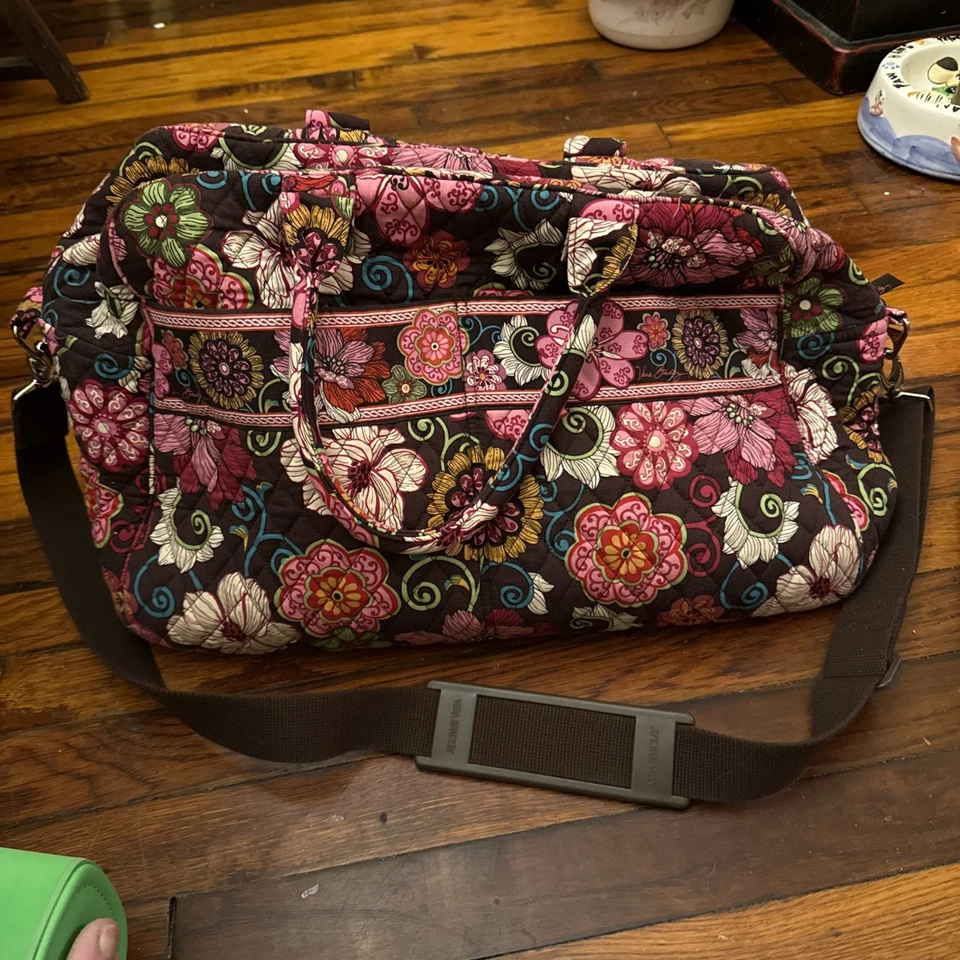 Bolso floral de fin de semana Vera Bradley  Foto 1 de 4