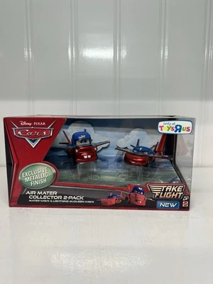 DISNEY PIXAR CARS TAKE FLIGHT AIR MATER COLLECTOR 2 PACK MATER HAWK LMQ HAWK NEW - Image 1 of 4