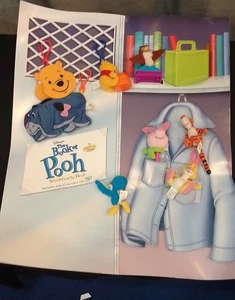 The Book of Pooh Disney Winnie VHS McDonald's Happy Meal Store Display Toys 2001 - Picture 1 of 9