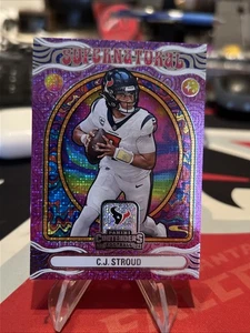 2024 Panini Contenders Supernatural Cj Stroud Supernatural Case Hit SSP Texans - Picture 1 of 2