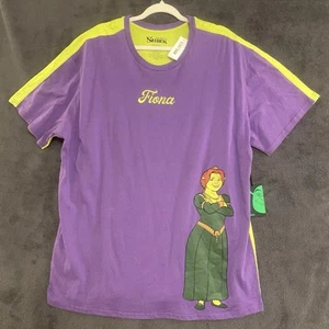 Camiseta Shrek Fiona Retrato Duo Tono Parejas Talla Extra Grande 3XL - Imagen 1 de 9