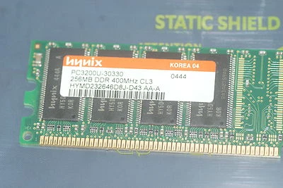 Memory RAM: HYMD232646D8J-D43 [ 256MB ]  - Image 1 of 4