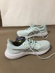 Asics Shoes Womens 9.5 Green Running Gym Biking 1012B421 No Box - Picture 1 of 9