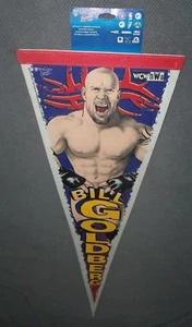 WWF WCW 1998 Vintage Bill Goldberg Large Pennant - New - Rare - Picture 1 of 1