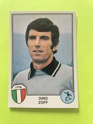 Original 1982 Image Sticker Panini Superstars Football Dino Zoff - Photo 1/2
