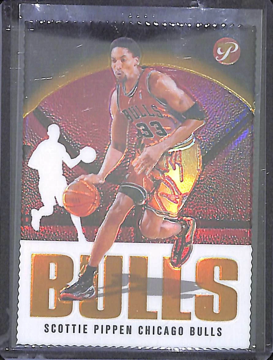 Topps Scottie Pippen Basketball Autographed Sports Trading Cards