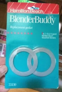 Juntas de repuesto Hamilton Beach BlenderBuddy nuevo de lote antiguo #55130 - Imagen 1 de 3