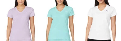 Camiseta de mujer FILA con cuello en V Foto 1 de 4