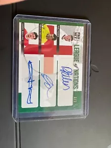 Leaf Pro Set  League Of Nations Auto Foden/Mount/Maguire 3/3 - Picture 1 of 1