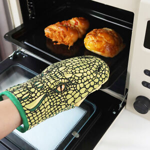 Microwave Cartoon Oven Glove Insulation Protective Gloves Heat ResistaGU