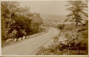 Tarjeta postal con foto real Street View Fairyland Highway Lookout Mountain TN RPPC C47 - Imagen 1 de 2
