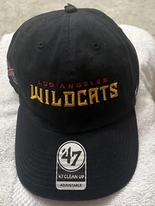 '47 LA Los Angeles Wildcats XFL Football Adjustable Spell Out Hat Cap - Picture 1 of 5