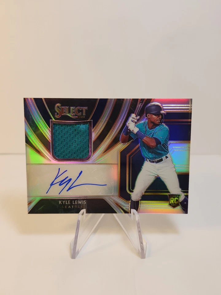 2020 Select Kyle Lewis Rpa Rookie Patch Auto Prizm /99 - Image 1 of 4