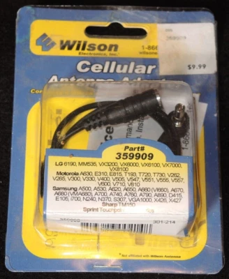 Wilson electronics cellular antenna adapter part # 359909  FREE SHIPPING - Image 1 of 4