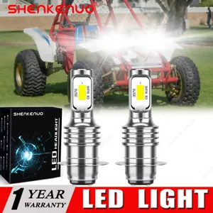 2 6000K LED para STANLEY 12V Lámpara de Cabeza Bombillas Honda FL350R FL400R Odyssey EE. UU. - Imagen 1 de 16