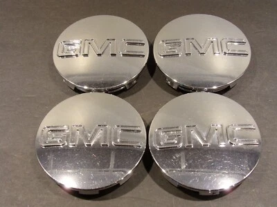 Calota de roda 2005 - 2010 GMC Canyon Yukon Sierra cromada fabricante de equipamento original 9595759 06 07 08 - Imagem 1 de 2