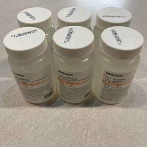 McKesson OTC 0,9 % normale Kochsalzlösung, nicht für Injektionsflasche 100 ml 3,4 Unzen Menge 6 - Bild 1 von 1