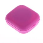 Colorful Lovely Contact Lenses Box Mini Square Contact Lens Case with Mirror